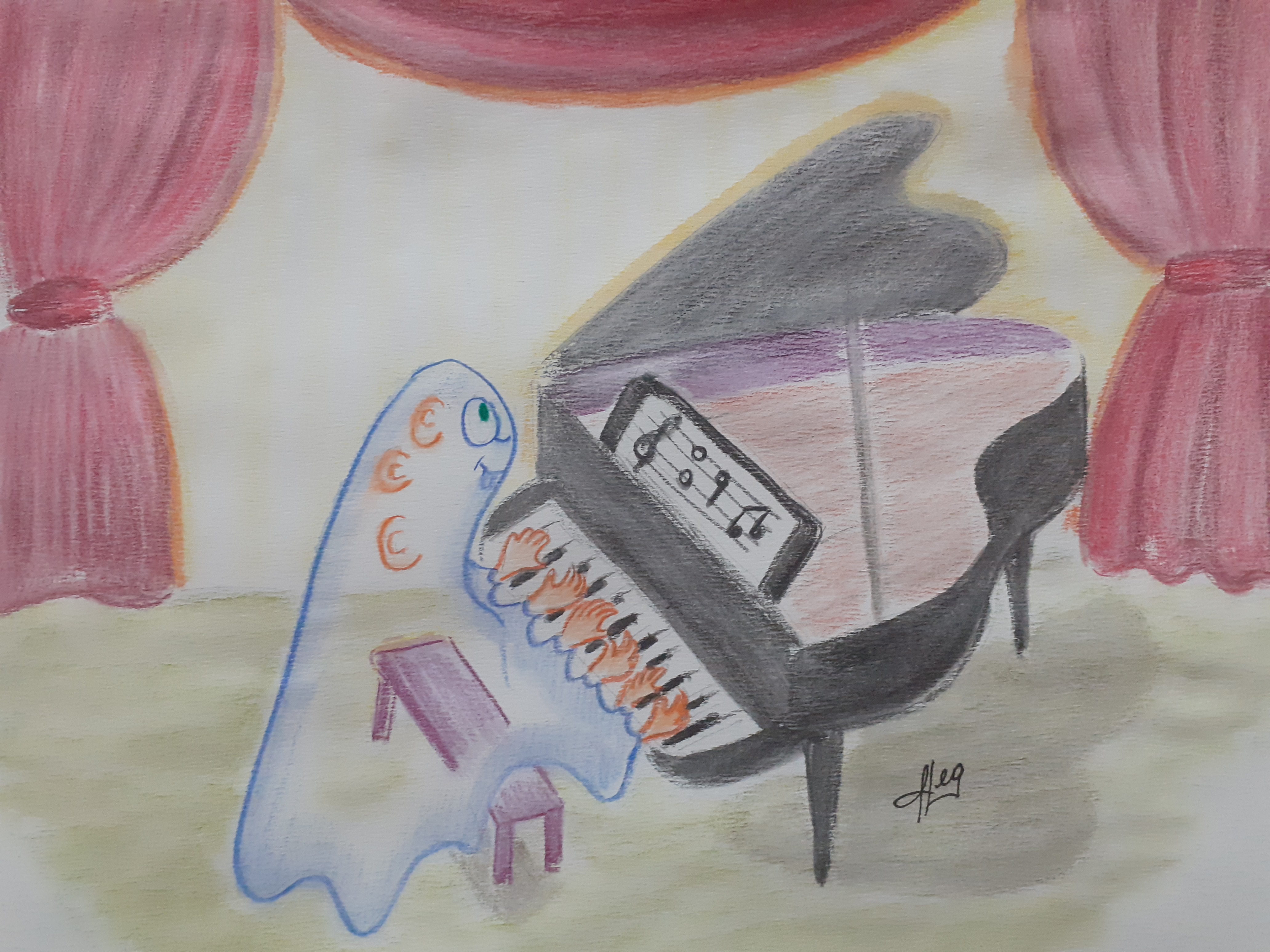 Fantasma en el piano